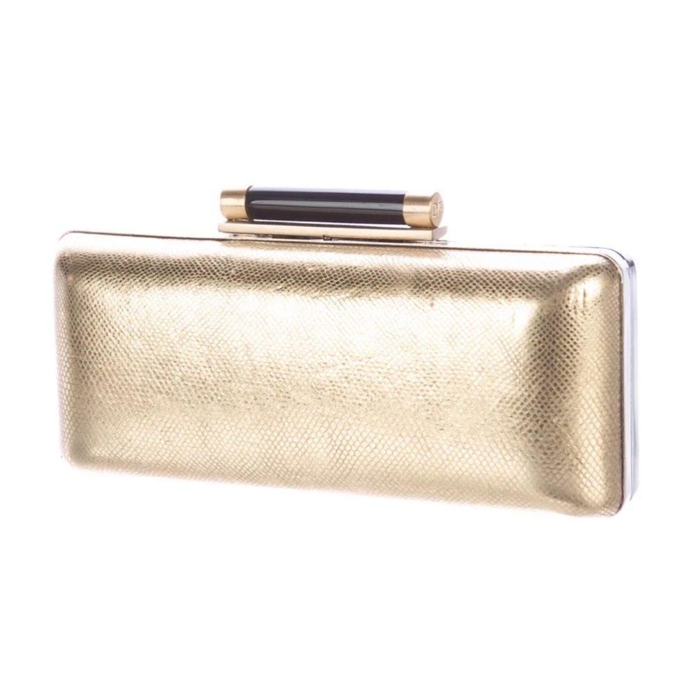 DIANE VON FURSTENBERG Tonda Embossed Clutch WDI0709-ID